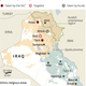 The situation in Iraq as of June 12, 2014.